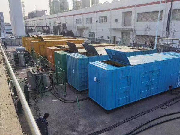 辽阳柴油发电机出租案例展示